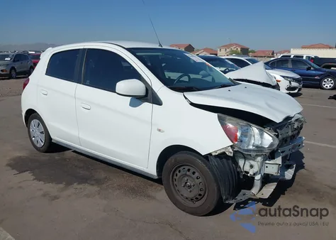 2014 Mitsubishi Mirage De from USA, damaged, VIN ML32A3HJ8EH009688